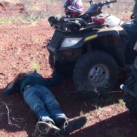 Dead to the world - Jaydub punches out some Z's.