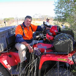 Taking a break in some wicked country