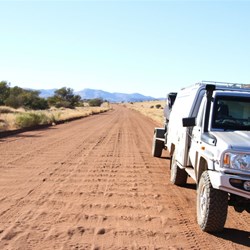 Tuck Truck, scenery and corrugations