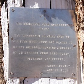 Beadell Plaque