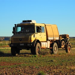 Larry at the wood stop
