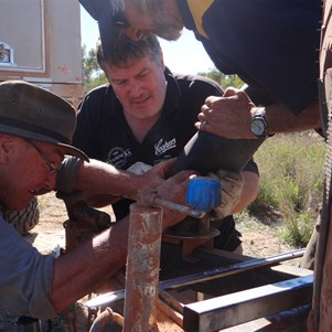 Wrestling that damn airbag