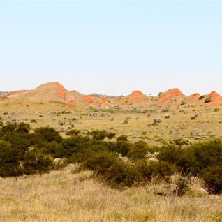 The saw-tooth Ridge as seen from the east