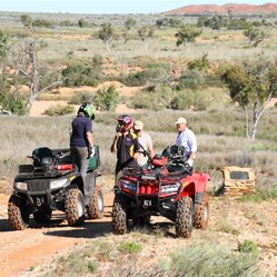 At the plaque by the Rudall River