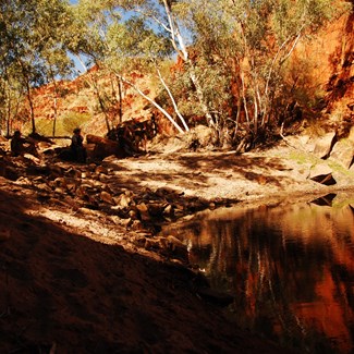 Yandagooge rock hole 2010