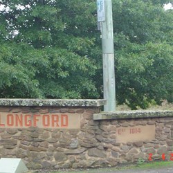 Longford Town Marker (Note the date)