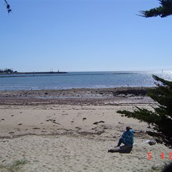 Breakwater Beach at Devonport