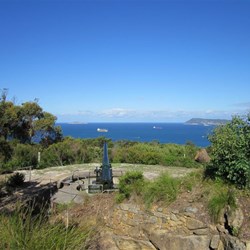Guarding the entrance to the harbour