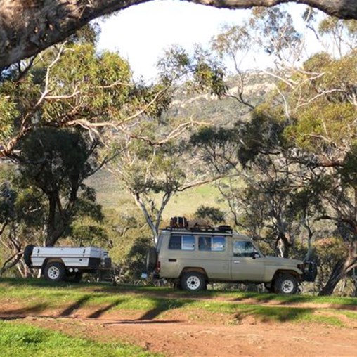 At Hancock's Lookout near Port Augusta