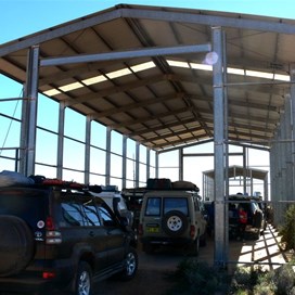 Shady spot for lunch