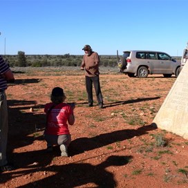 Robin at the Marcoo site