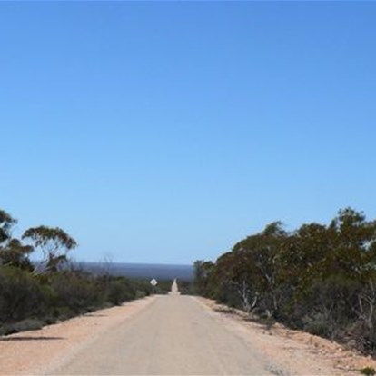 Heading south from Maralinga