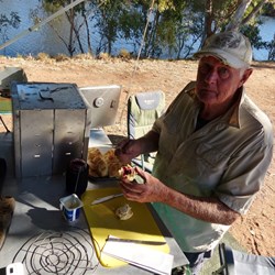 Scones cooked in the Coleman Oven