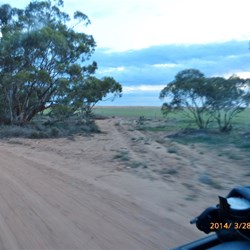 Heading south from Merrinee