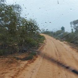 Is that rain on the windscreen?