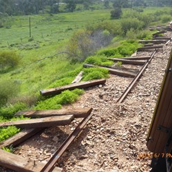 A lot of track work has been carried out