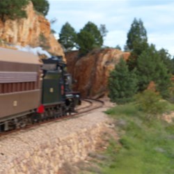 And through the narrow cuttings