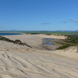 Top of the dunes
