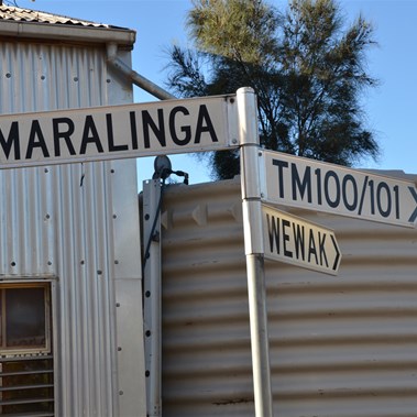 After nearly 7 days in the bush, we were finally at Maralinga