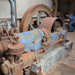 Inside the old Glenloft Gold Battery