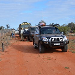 Travelling along the Dog Fence