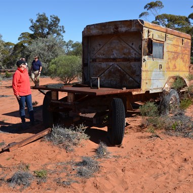 It even came complete with a camp bed