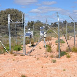 State of the art weather station at the Rodinia Airstrip