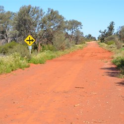 Almost time to leave the BMR and turn right ono the Aboriginal Business Road