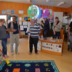 Inika shows us around the school on her day off