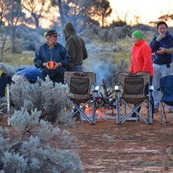 Once the sun starts to set, it got quite cool and it was time to cook tea