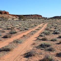 The main track into Point Lilian