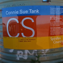 This Shed Tank is now called "Connie Sue Tank"