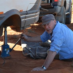 Larry gets straight into action