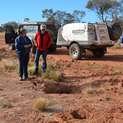 Not too many people are aware of this Gnamma Hole right on the edge of the Anne Beadell Highway