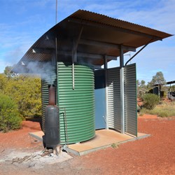 I stoked the Donkey up to make sure there was enough hot water for everyone