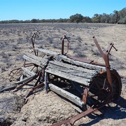 handmade roller at old Dunlop farm