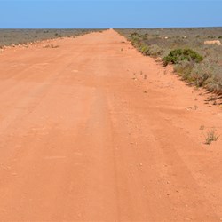 The Main Road from Cook down to the Eyre Highway