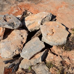 Kudna Rockhole that was full of water