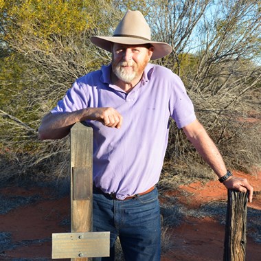 Me by Len's 300 Mile Marker