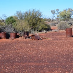 Old fuel dump at Dingo Claypan
