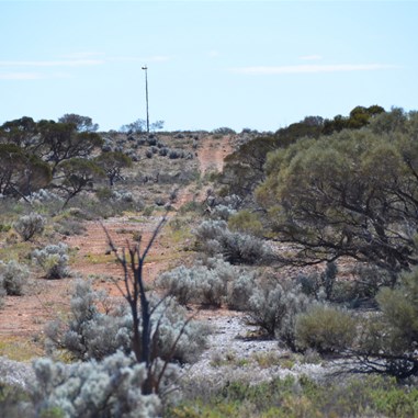 Approaching another tower on the way to Totem 2