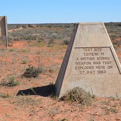 Totem 2, the site of Australia's Mainland second Nuclear test