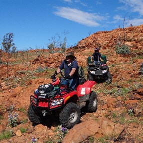 Negotiating a route down