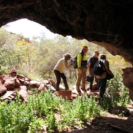 Yandagooge Expedition - investigating the art site