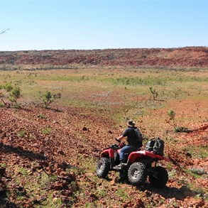 Negotiating a route down - easy does it!