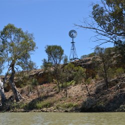Windmill on top of the cliffs