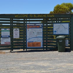 We slowly made our way to Blanchtown