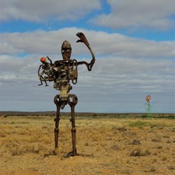Oodnadatta sculpture