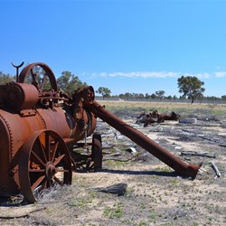 abandoned machinery western NSW