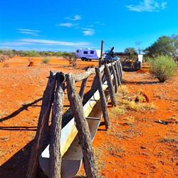 historic stock well near Murchison Settlement WA